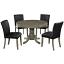 Slate Finish with Optional Dining Chairs