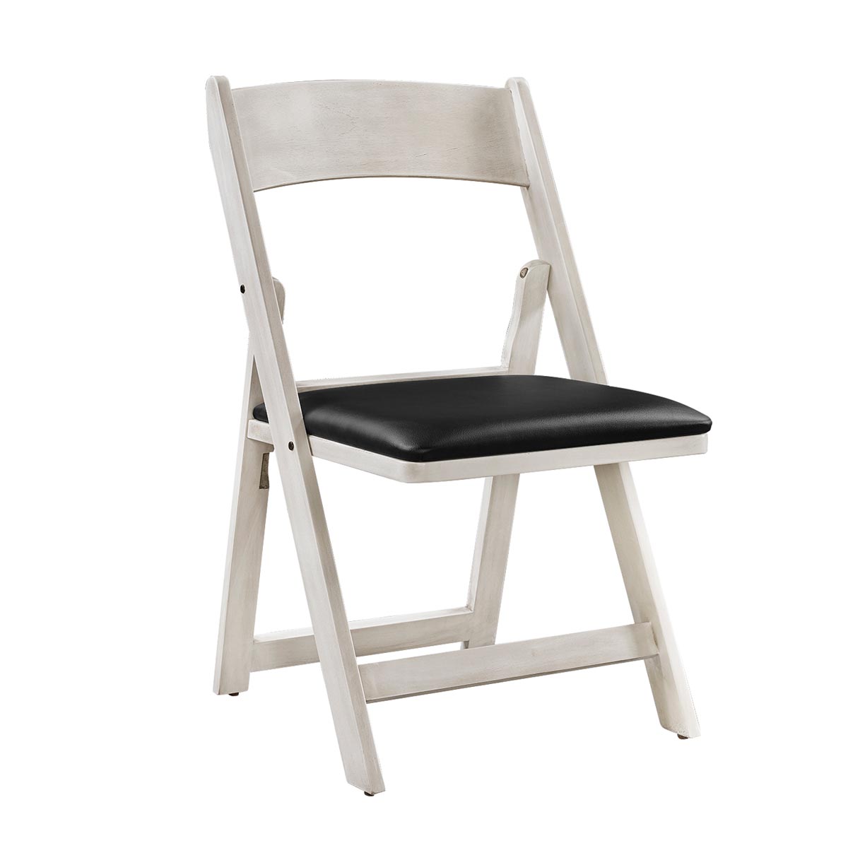 Optional Antique White Folding Chair
