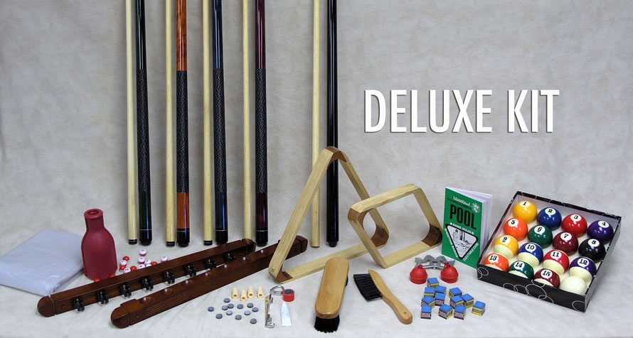 Deluxe Pool Billiard Accessory Kit