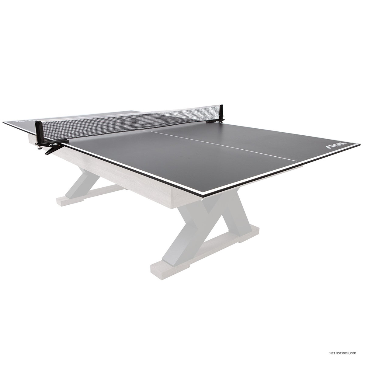 STIGA 4Piece Table Tennis Conversion Top, Grey Transform Your Pool