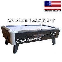 Great American Neon Lites Coin Operated Pool Table – Pro Pool Store